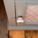 Lote 4 pomos de porcelana brillante para mueble 31mm