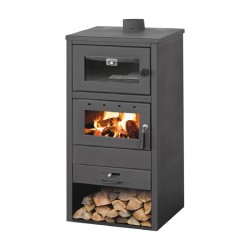 Estufa de leña con horno 12kW Big Fire Eider