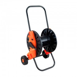 Carro portamanguera con asa plegable