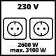 Generador eléctrico de gasolina TC-PG 35/E5 Einhell