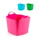 Cubo flexible cuadrado 25L 35x35cm