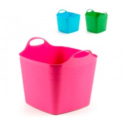 Cubo flexible cuadrado 25L 35x35cm