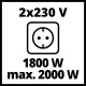 Generador de gasolina inverter 2000W TC-IG 2000 Einhell