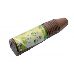 Turba maceta redonda 6cm 24uds