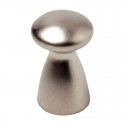 Pomo níquel mate 13mm para mueble