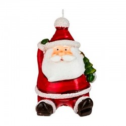Vela de Papá Noel sentado 7x6,2x9cm