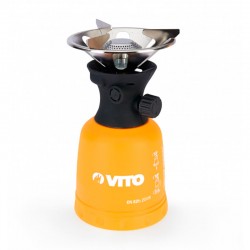 Fogón camping con encendido piezo eléctrico 1,1kW Vito