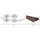 KIT PUERTA ARMARIO 1.5MT SOBREPON. 12KG
