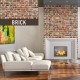 Plastonda deco Brick 3mm 50x100cm