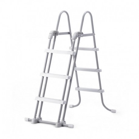 Escalera c/peldaños desmontables piscina