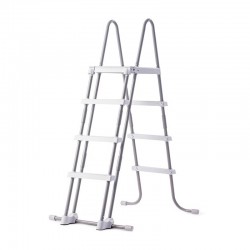 Escalera c/peldaños desmon 122cm piscina