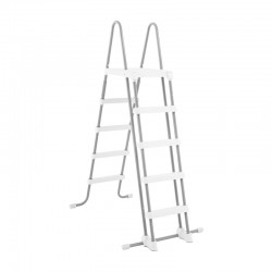 Escalera c/peldaños desmon 132cm piscina