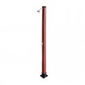 Ducha solar PVC efecto madera 20 litros