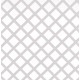 Celosía fija de PVC 1x2m 48mm blanco