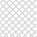 Celosía fija de PVC 1x2m 48mm blanco