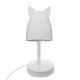 Lámpara de sobremesa con orejas de gato E14 25W