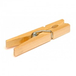 Pinzas de madera para ropa 24 unidades