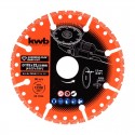 Disco de corte de diamante multimaterial 115x2,2mm KWB