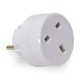 Adaptador viaje europeo inglés 13A-250V