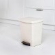 Cubo de basura beige con pedal Eco Tatay