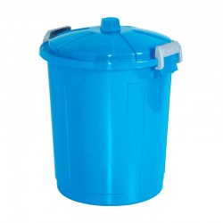 Cubo de basura azul 21l