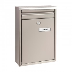 Buzón de acero inox. DIN A5 Zaguan Arregui