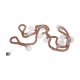 Guirnalda cuerda de yute con bombillas LED 300cm