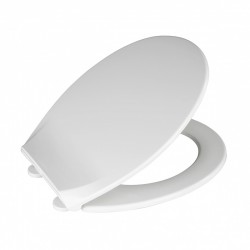Tapa para inodoro WC de polipropileno blanca Kos