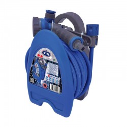 Kit de manguera 3/8" 10m con accesorios y soporte