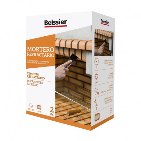 Mortero refractario en polvo Aguaplast