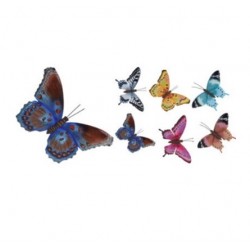 Mariposa deoración pared 37x25cm