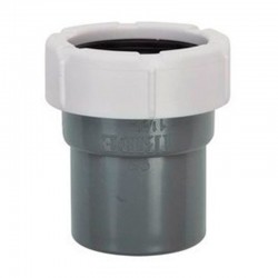 Enlace mixto de PVC rosca macho a tubo liso 1 1/2"x40mm