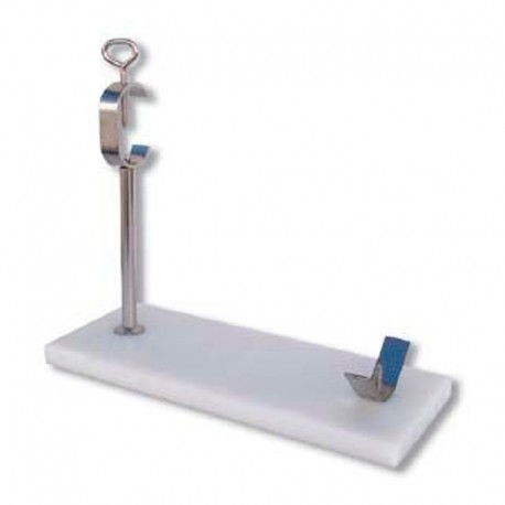 Jamonero fibra fijo inox