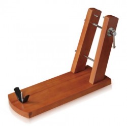 Jamonero fijo madera inclinado c/tornillo