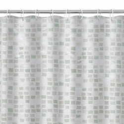 Cortina de PVC para baño Mosaic