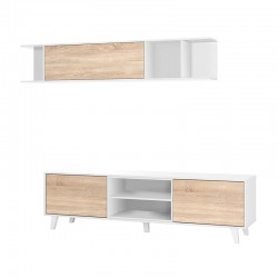 Mueble de salón para TV + estante Zaiken
