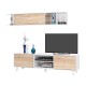 Mueble de salón para TV + estante Zaiken