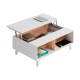 Mesa de centro elevable melamina Zaiken