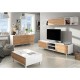 Mesa de centro elevable melamina Zaiken