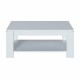 Mesa de centro elevable de melamina blanco artik Flow