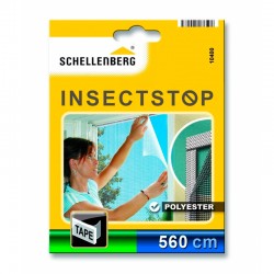 Cinta velcro adhesivo transparente 5,6mt