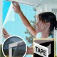 Cinta velcro adhesivo transparente 5,6mt