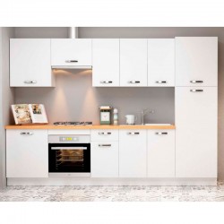 Cocina en kit Meka blanco 300cm