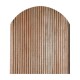 Puerta madera para valla clásica jardín