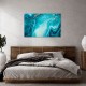 Cuadro decorativo abstracto azul 120x80cm