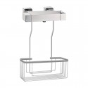 Cestillo de 1 estante con colgador para baño