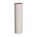 Tramo recto estanco coaxial de empalme 200mm M-H 60-100mm