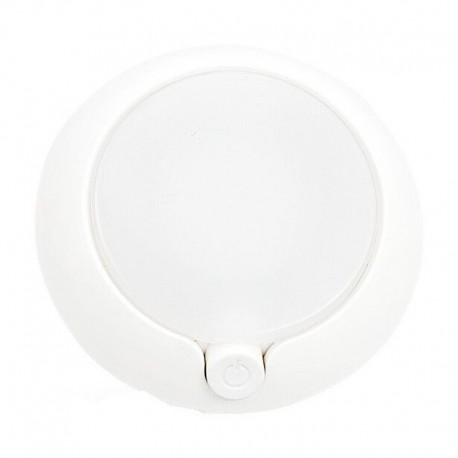 Luz de noche LED con sensor crepuscular y botón On/Off 0,28W 4000K