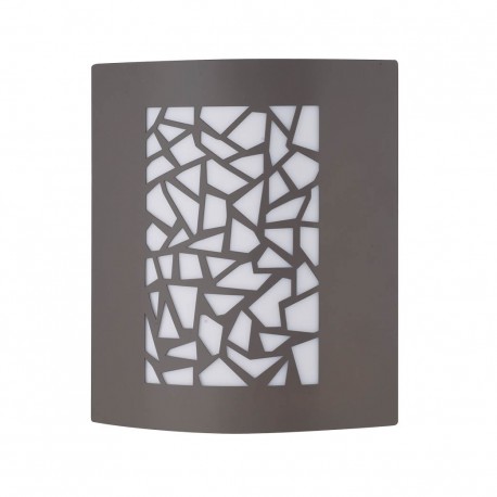 Aplique de pared exterior antracita E27 60W Maro