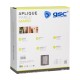 Aplique de pared exterior antracita E27 60W Maro